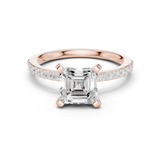 Gold Ring DDLR-884, Rose Gold