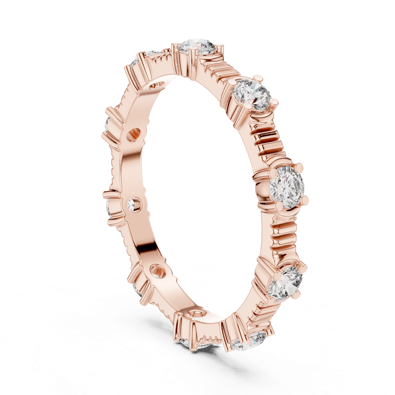 Gold Ring DDLR-236, Rose Gold