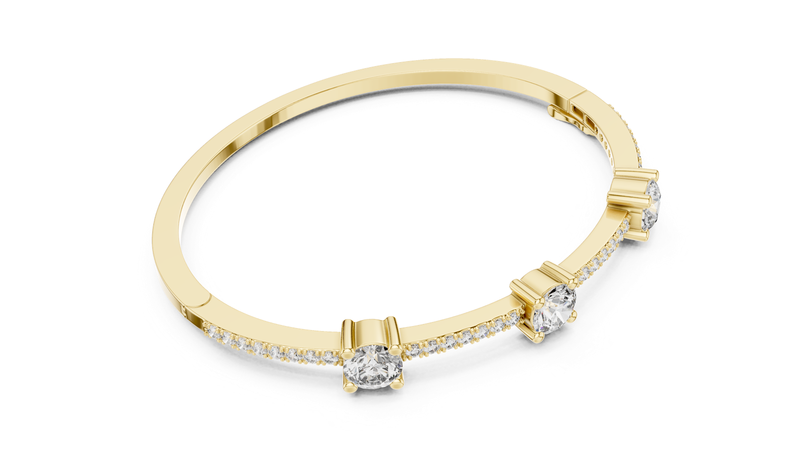 Gold Bracelet GLBR-0026, Yellow Gold, view 2