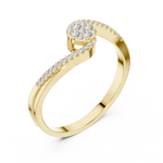 Gold Ring 1 (191), Yellow Gold, view 2