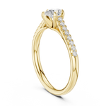 Gold Ring DDLR-586, Yellow Gold