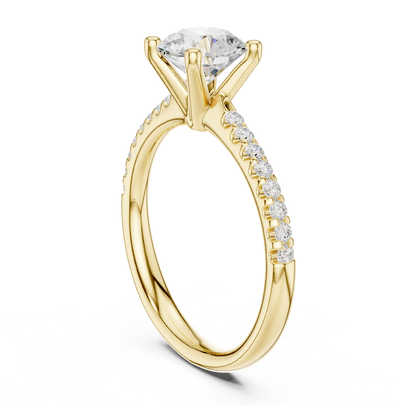 Gold Ring DDLR-628, Yellow Gold