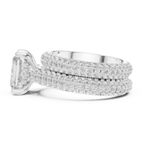 Gold Ring DDLR-013, White Gold, view 3