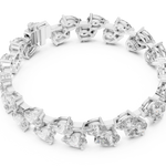 Gold Bracelet 25-CAD, White Gold, view 2