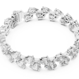 Gold Bracelet 25-CAD, White Gold, view 2