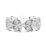 Gold Ring DDLR-368, White Gold, view 3