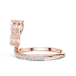 Gold Ring SBWR(59), Rose Gold, view 3