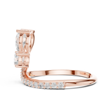 Gold Ring SBWR(59), Rose Gold, view 3