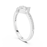 Gold Ring LR-01 (79), White Gold