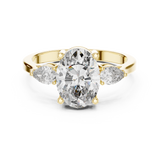 Gold Ring ALJLR-491, Yellow Gold, view 4