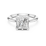 Gold Ring DDLR-929, White Gold, view 4