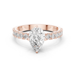 Gold Ring DDLR-1082, Rose Gold