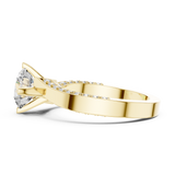 Gold Ring L03-1184, Yellow Gold, view 3