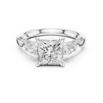 Gold Ring DDLR-1044, White Gold