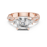 Gold Ring DDLR-1032, Rose Gold