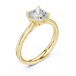 Gold Ring DDLR-536, Yellow Gold, view 2