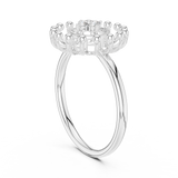 Gold Ring 12-10056@L, White Gold, view 1