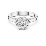 Gold Ring LR-0037, White Gold