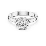 Gold Ring LR-0037, White Gold