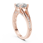 Gold Ring DDLR-993, Rose Gold