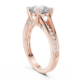 Gold Ring DDLR-993, Rose Gold