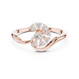 Gold Ring Ledis Ring, Rose Gold, view 4