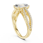 Gold Ring DDLR-733, Yellow Gold, view 1