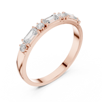 Gold Ring HLR-75, Rose Gold, view 2