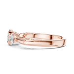 Gold Ring LR-0031, Rose Gold, view 3