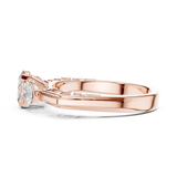 Gold Ring LR-0031, Rose Gold, view 3