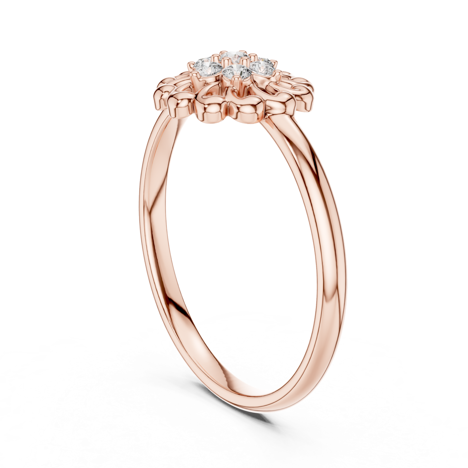 Gold Ring 1 (285), Rose Gold