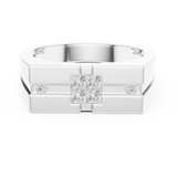 Gold Ring SBMR(48), White Gold