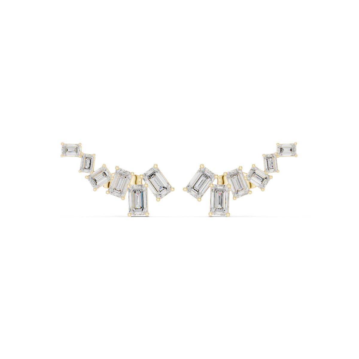 Gold Earrings SBER(54), Yellow Gold