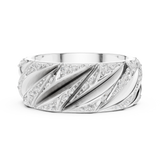 Gold Ring SBMR(7), White Gold, view 3