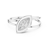 Gold Ring 1 (216), White Gold, view 4