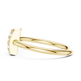 Gold Ring L28-13, Yellow Gold, view 3
