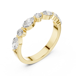 Gold Ring DDLR-384, Yellow Gold, view 2