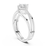 Gold Ring DDLR-475, White Gold