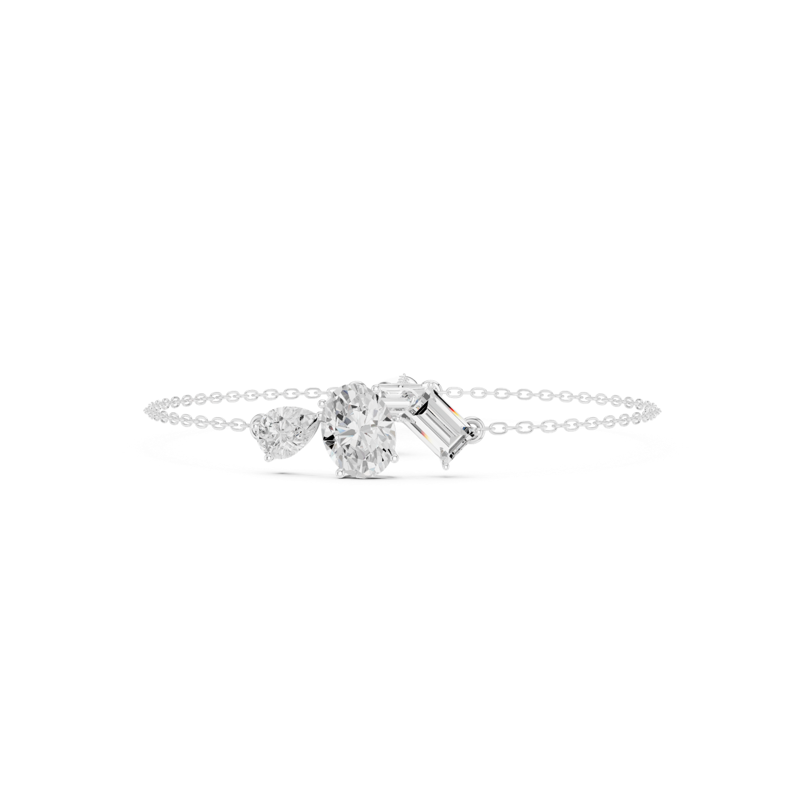 Gold Bracelet SBWB (26), White Gold