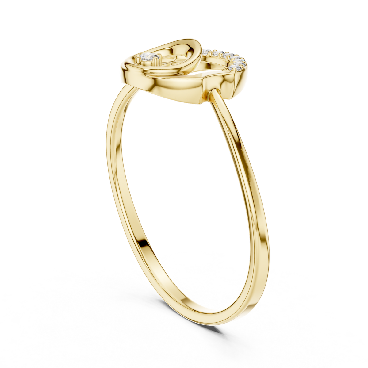 Gold Ring 1 (141), Yellow Gold, view 1
