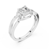 Gold Ring DDLR-499, White Gold, view 2