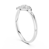 Gold Ring 1 (350), White Gold, view 1