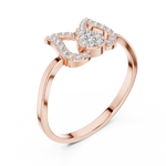 Gold Ring 1 (169), Rose Gold, view 2