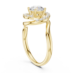 Gold Ring DDLR-814, Yellow Gold, view 1