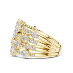 Gold Ring DDLR-866, Yellow Gold, view 3