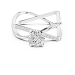 Gold Ring SBWR(50), White Gold, view 4