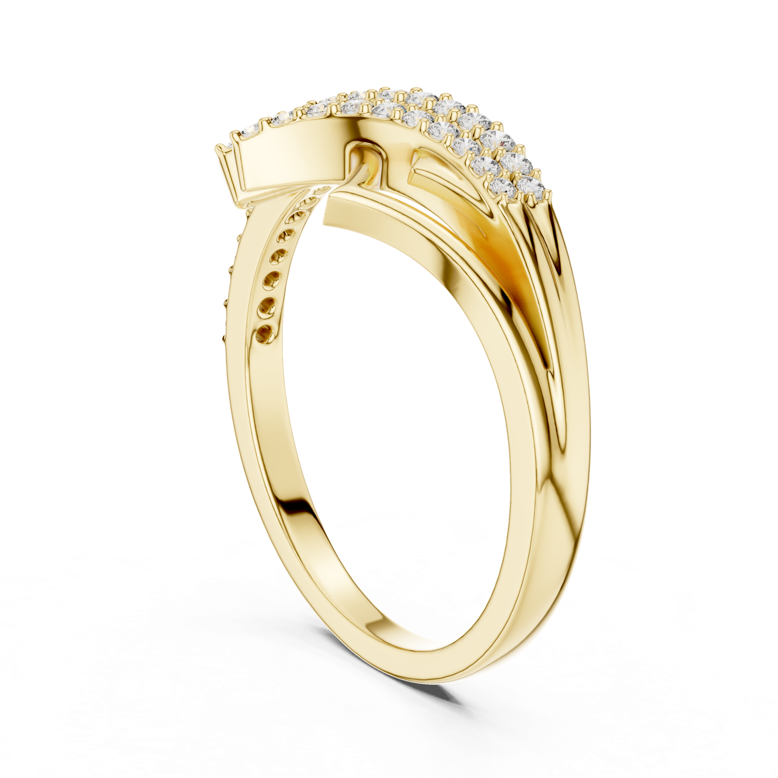 Gold Ring LR-01 (77), Yellow Gold