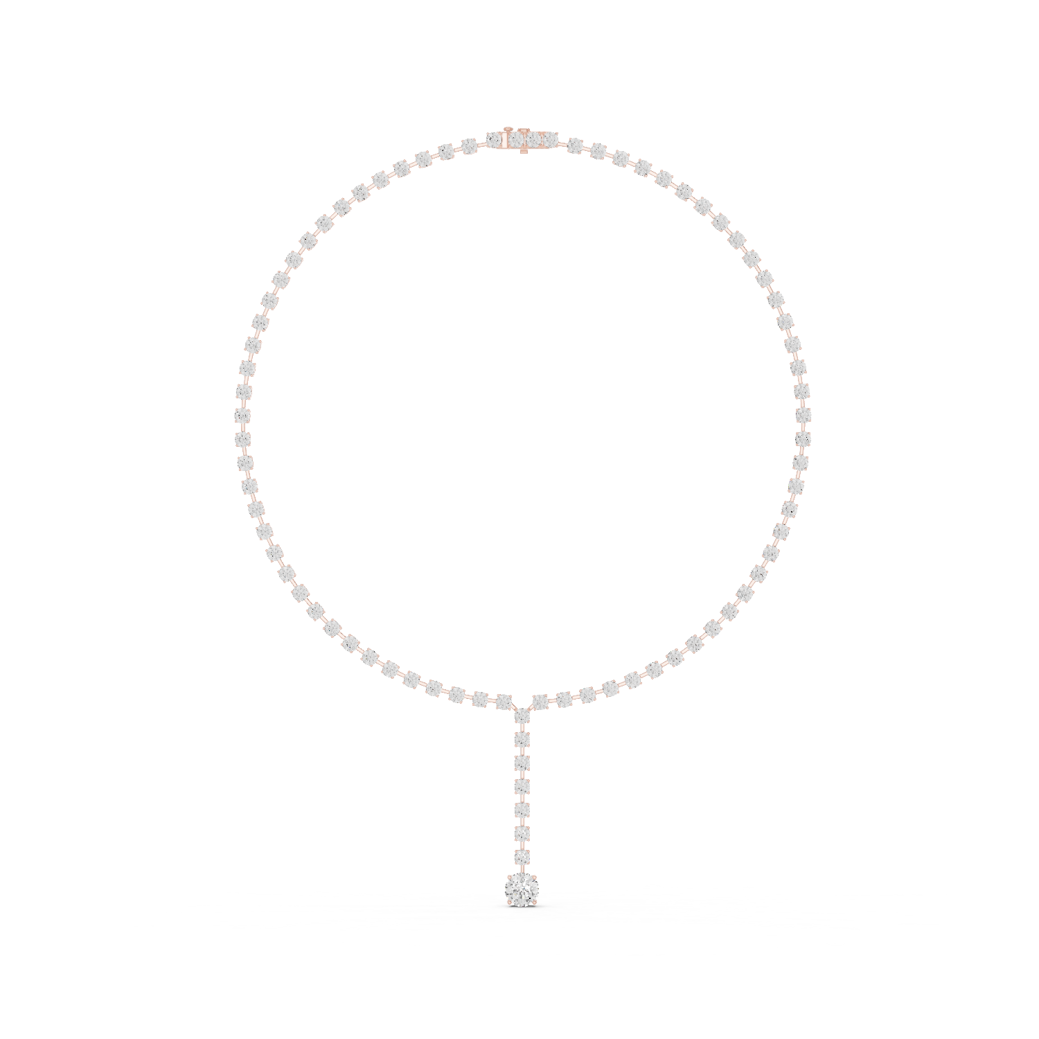 Gold Necklace GNK-0046, Rose Gold