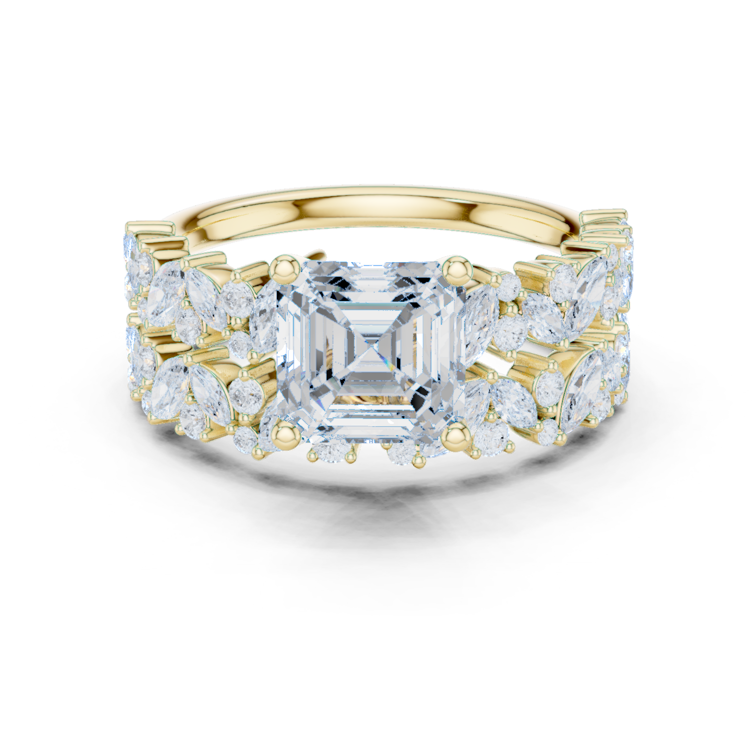 Gold Ring DDLR-940, Yellow Gold