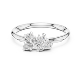 Gold Ring 1 (453), White Gold, view 4